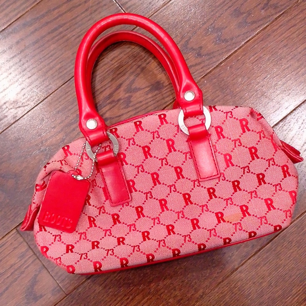 *2/$10* Roots 73 Red Mini Tote Handbag Purse